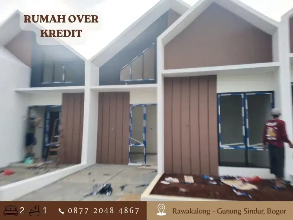Rumah Over Kredit 43JT di Grand Pakis Residence dkt Kampus UNPAM