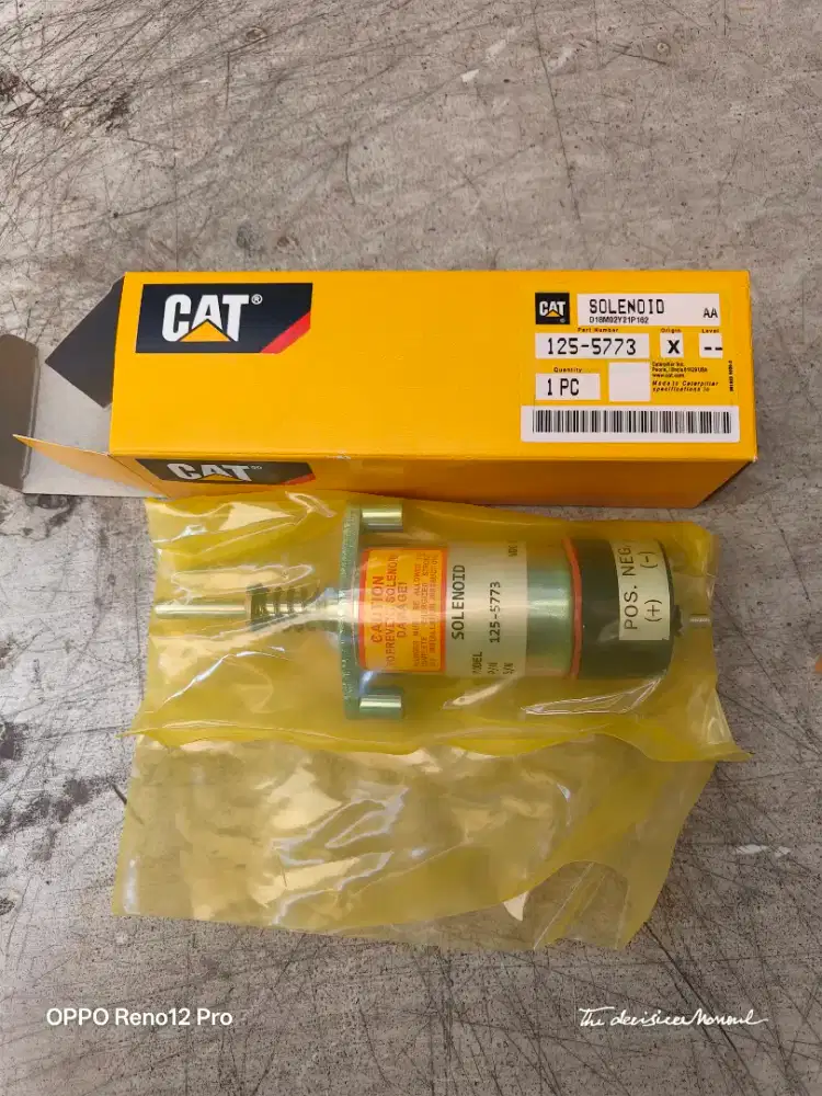 Selenoid stop engine Caterpillar