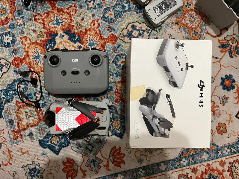 drone dji mini 3 + combo kit fly more mini 3 pro