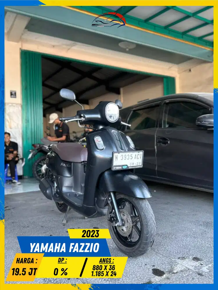 YAMAHA FAZZIO 2023 MESIN AMAN MASZEHH HIKMAH MOTOR KEPUH