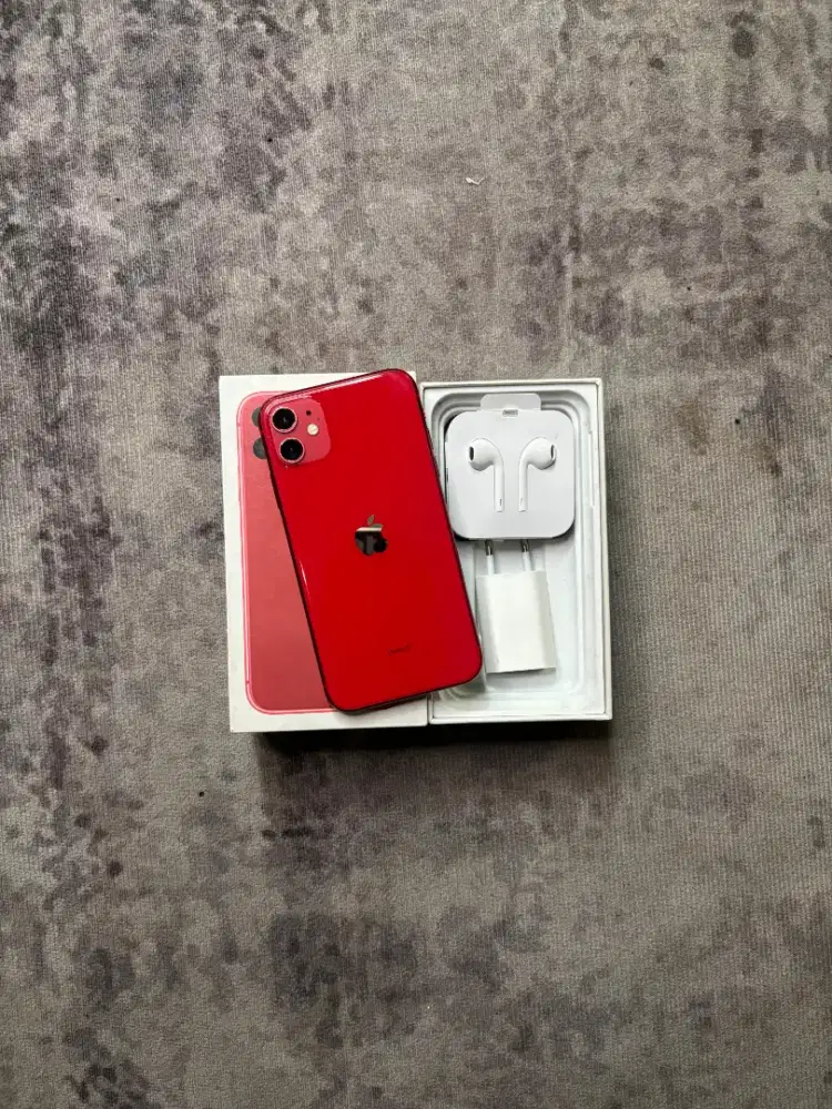 iPhone 11 64GB Warna Red
