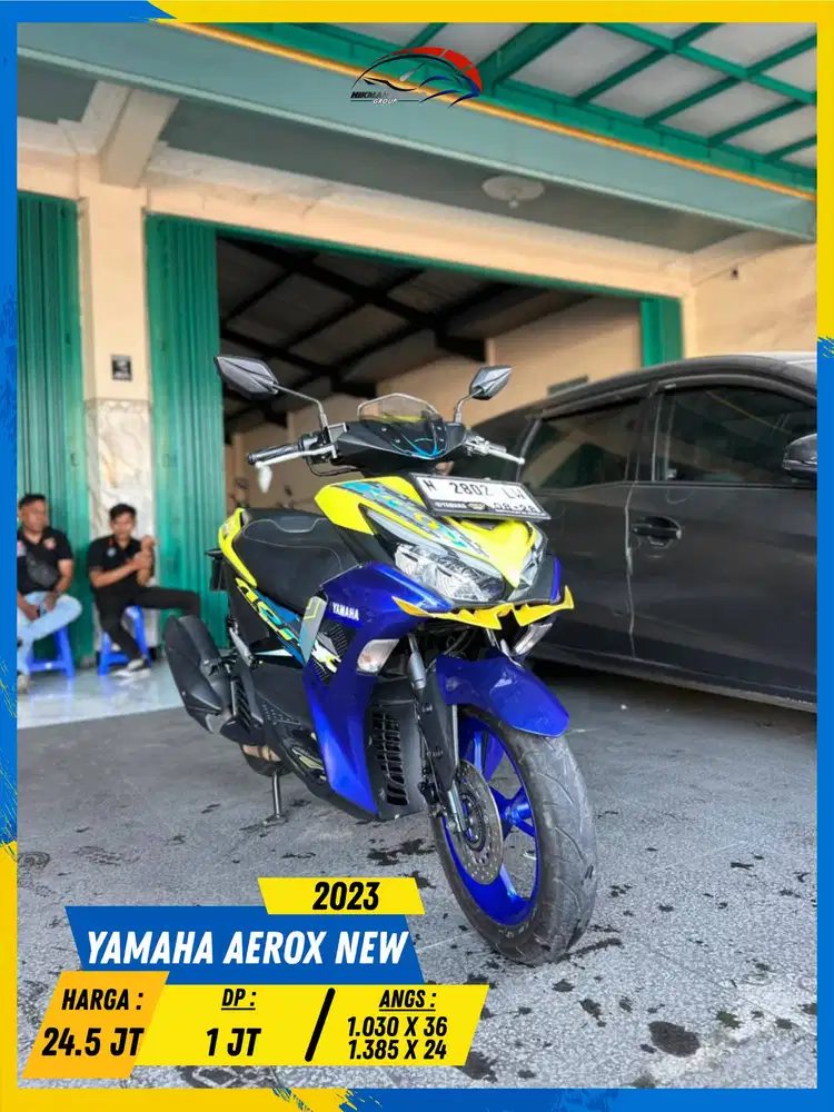 YAMAHA AEROX NEW 2023 GAS KANN MASZEHH HIKMAH MOTOR KEPUH