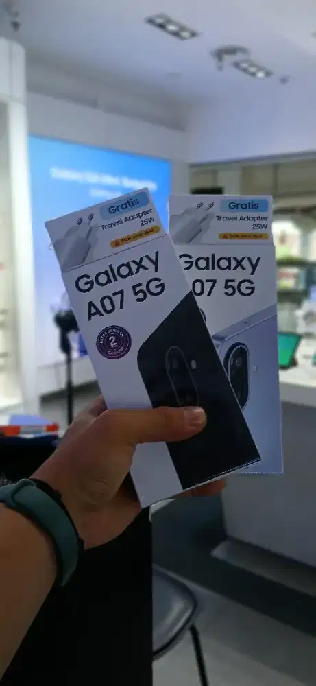 SAMSUNG GALAXY A07 5G 6/128GB, BARU GARANSI 12 BULAN SEIN