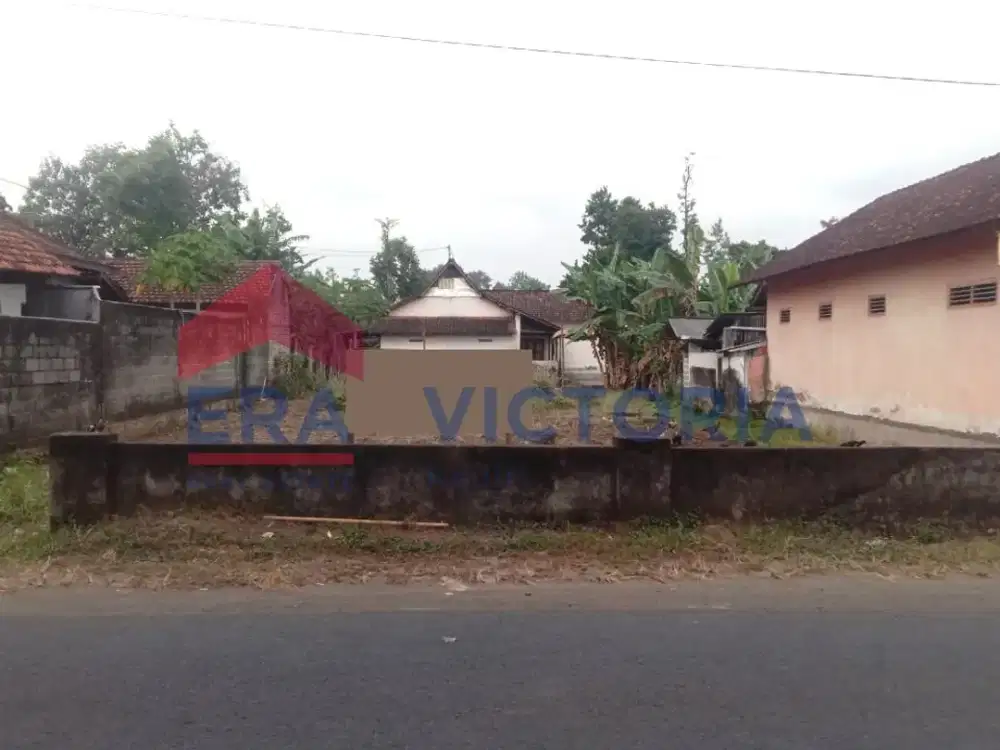 Tanah di Ngantru Tulungagung Cocok Untuk Supermarket Lokasi Pinggir Jalan