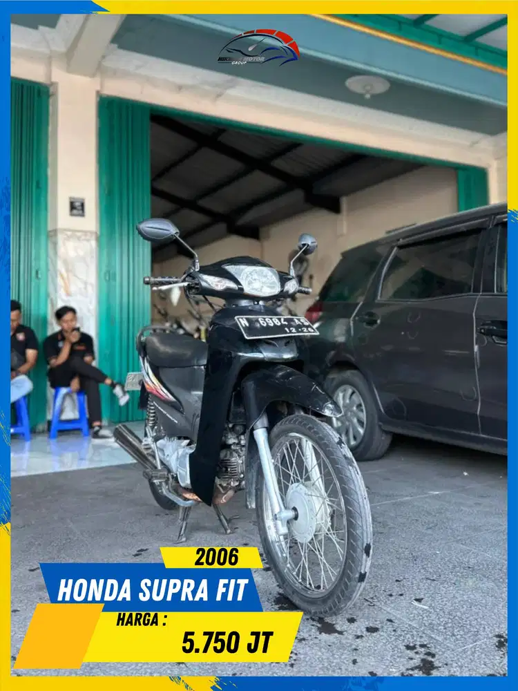 HONDA SUPRA FIT 2006 MURAH MERIAH MASZEHH HIKMAH MOTOR KEPUH
