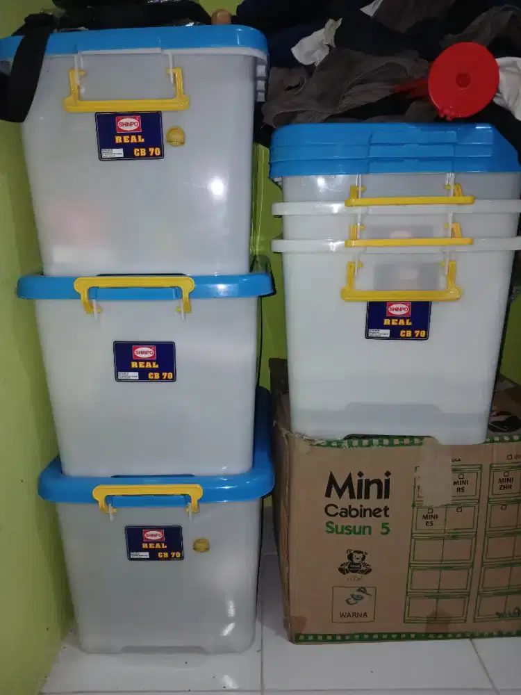 Plastik box container merk shinpo CB 70