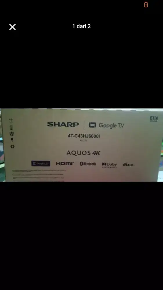 Tv LED SHARP AQOUS 4K