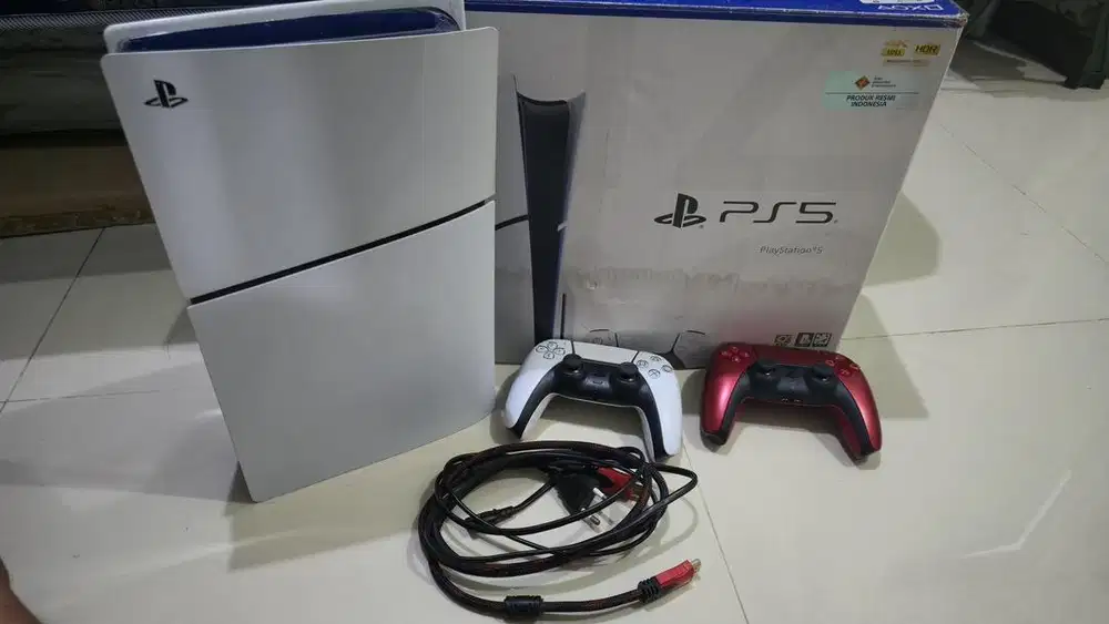 PS5 Slim Disc 1TB Resmi Indonesia