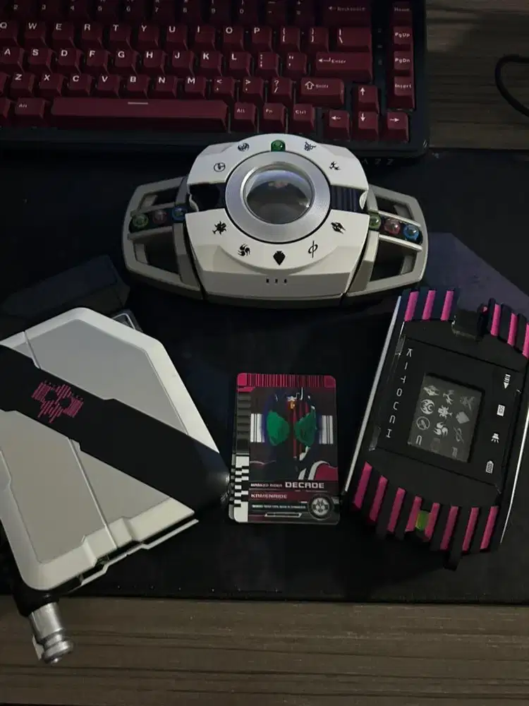 kamen rider decade recast dx decadriver, k-touch, csm ridebooker