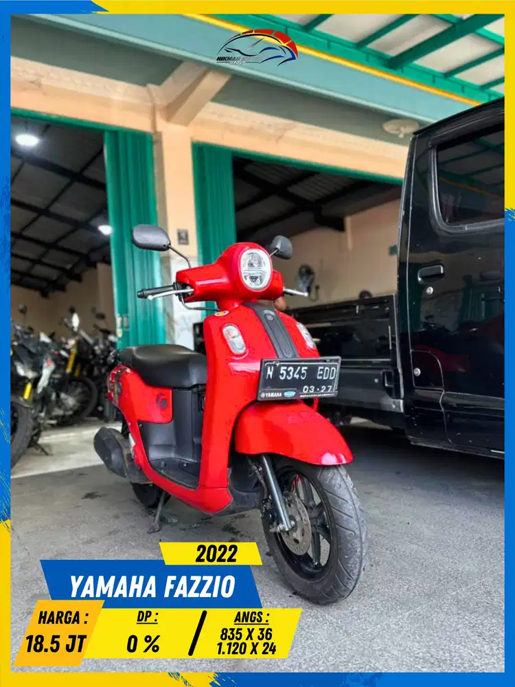 YAMAHA FAZZIO 2022 SIAP ANGKUT MASZEHH HIKMAH MOTOR KEPUH
