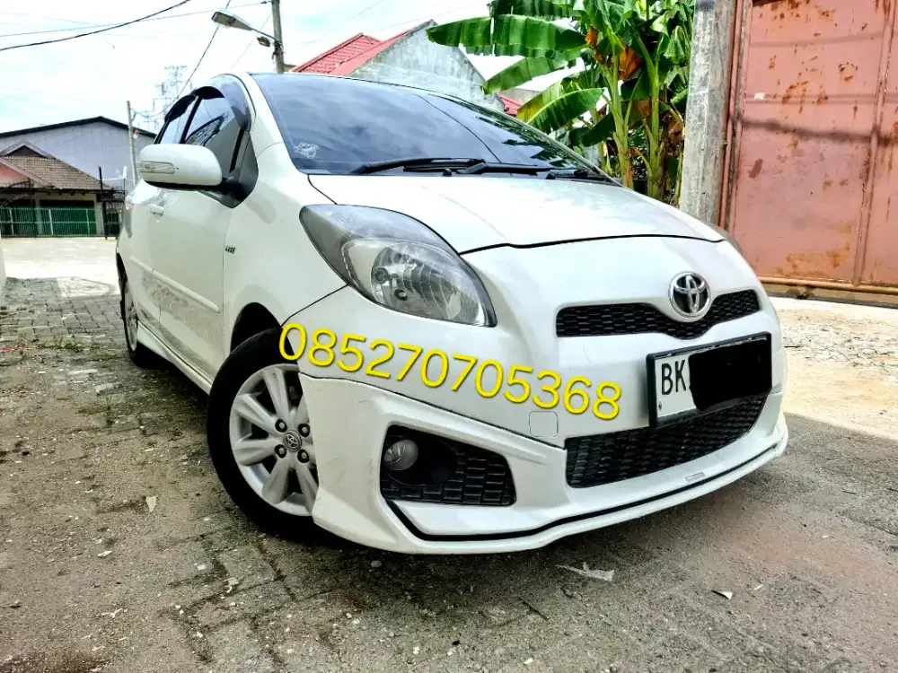 Dp 15jt Yaris Trd Sportivo Manual Putih 2013
