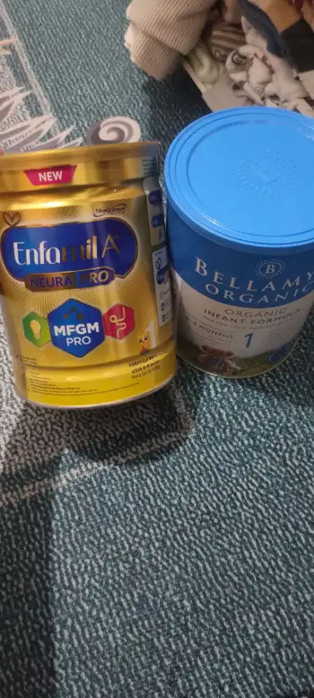 Preloved susu enfamil , Bellamys