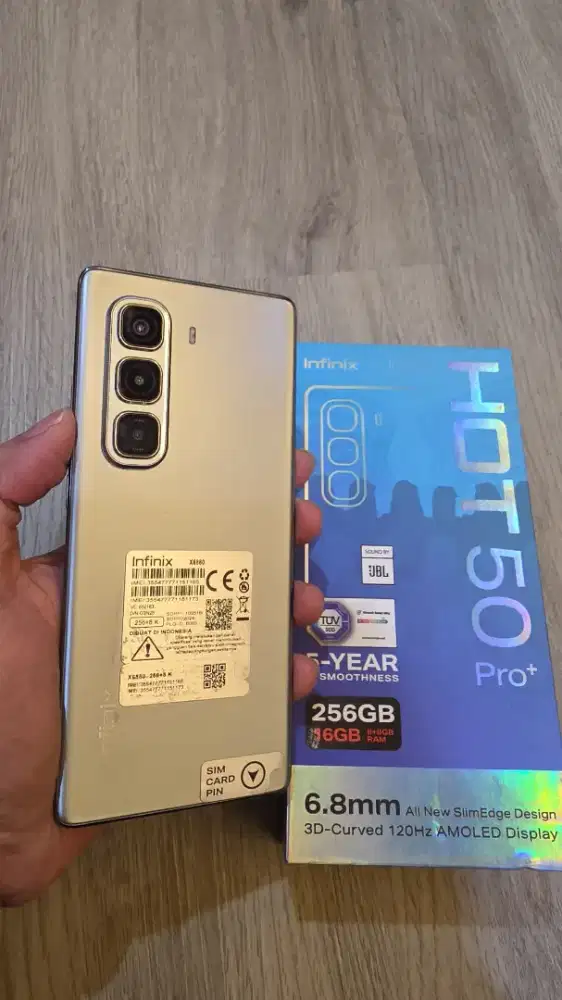 Infinix Hot 50 Pro+ 8/256gb Fullsrt Mulus