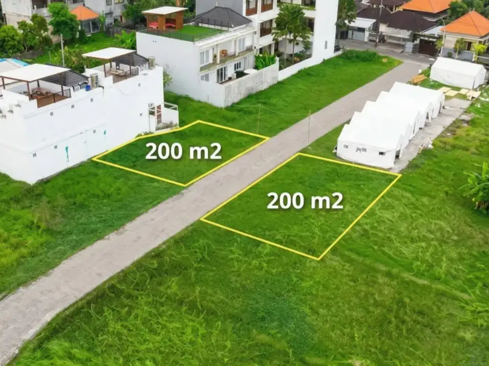Dijual Tanah 2 Are Siap Bangun Cemagi. Canggu Bali!