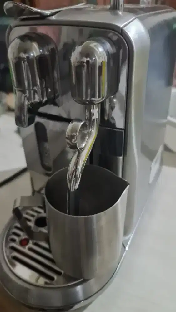 Nespresso Machine + Milk Steamer