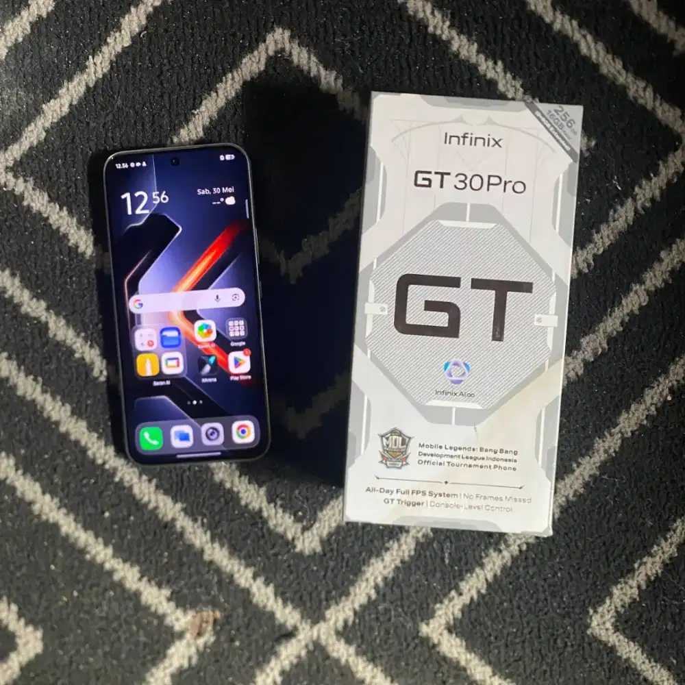 Infinix GT 30 Pro 8+8/256GB Fullset Ori, Mulus dan Murah !