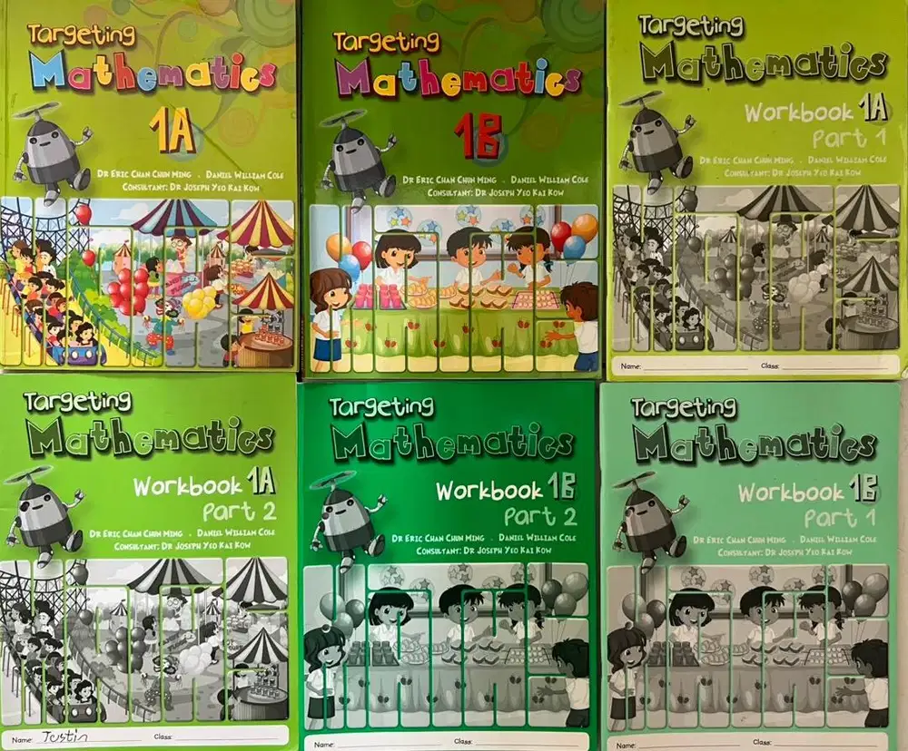 Buku Targeting Mathematics Grade 1 (bekas)