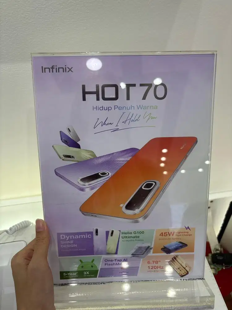 Ready Infinix Hot 70
