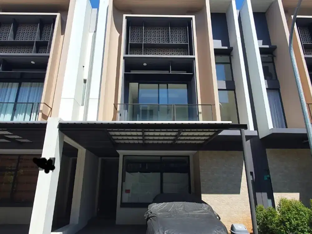 Sewa dan Jual Rumah 3+1 Kamar Tidur Tanakayu Vasya BSD 3 Lantai Furnished Smart Home Siap Huni