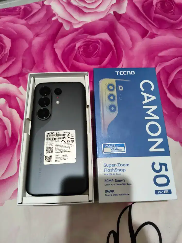 Tecno Camon 50 Pro 5G 8/256gb Open box super likenew