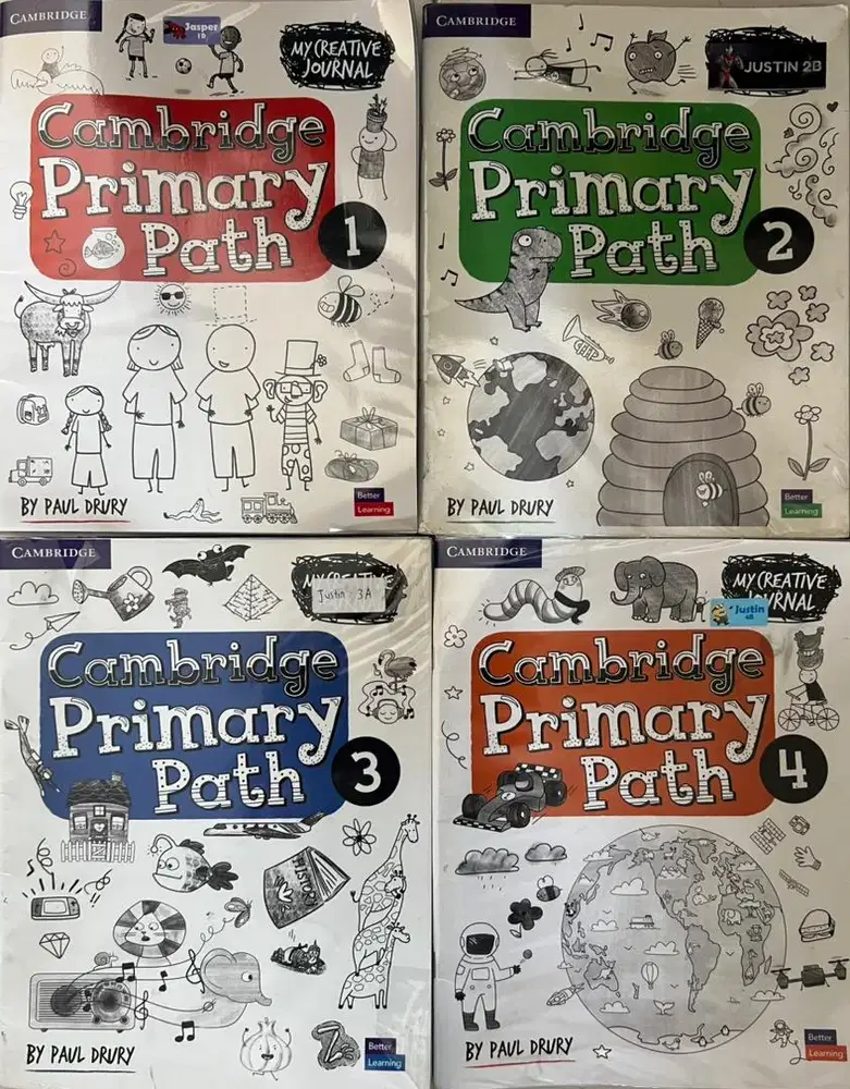 Buku Cambridge Primary Path Grade 1-4 (bekas)