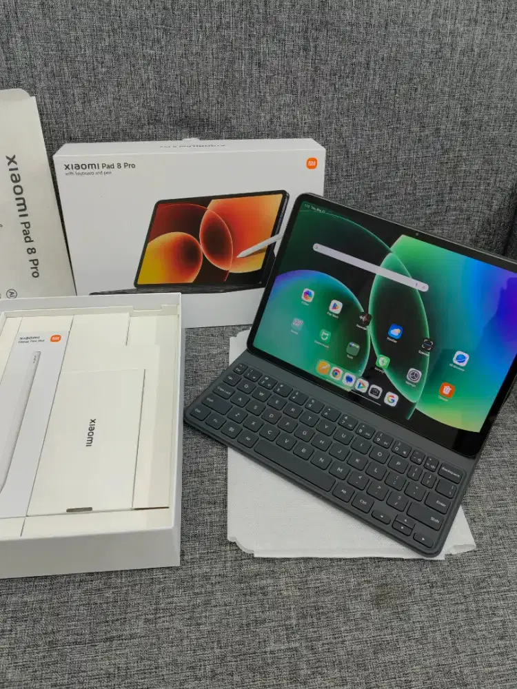 Xioami pad 8 pro 12/512 Fulset ori keybord pensil 1 bulan pakai