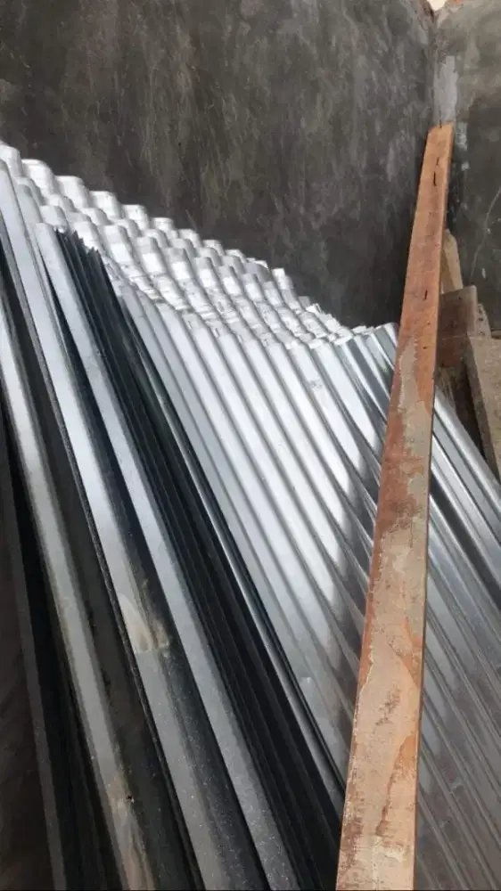 Jual seng gelombang bekas 80x240