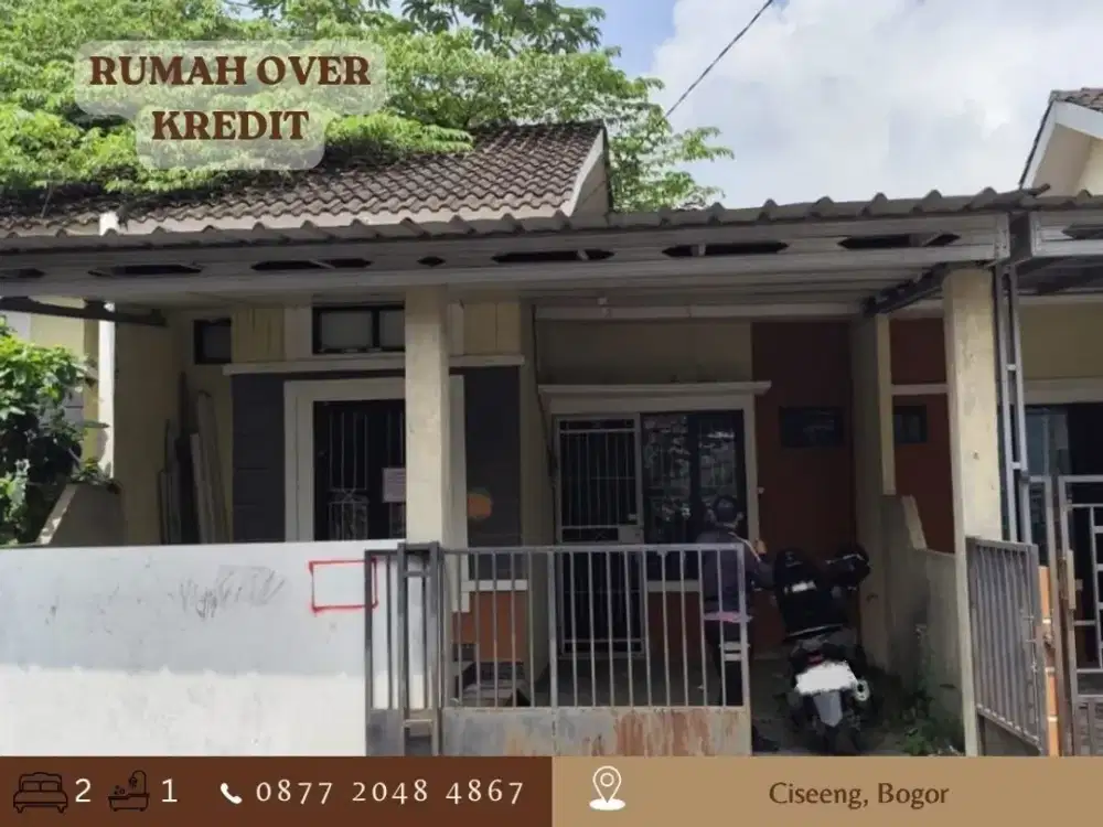 Rumah Take Over dkt Terminal Parung 79JT di Panorama Bali Residence