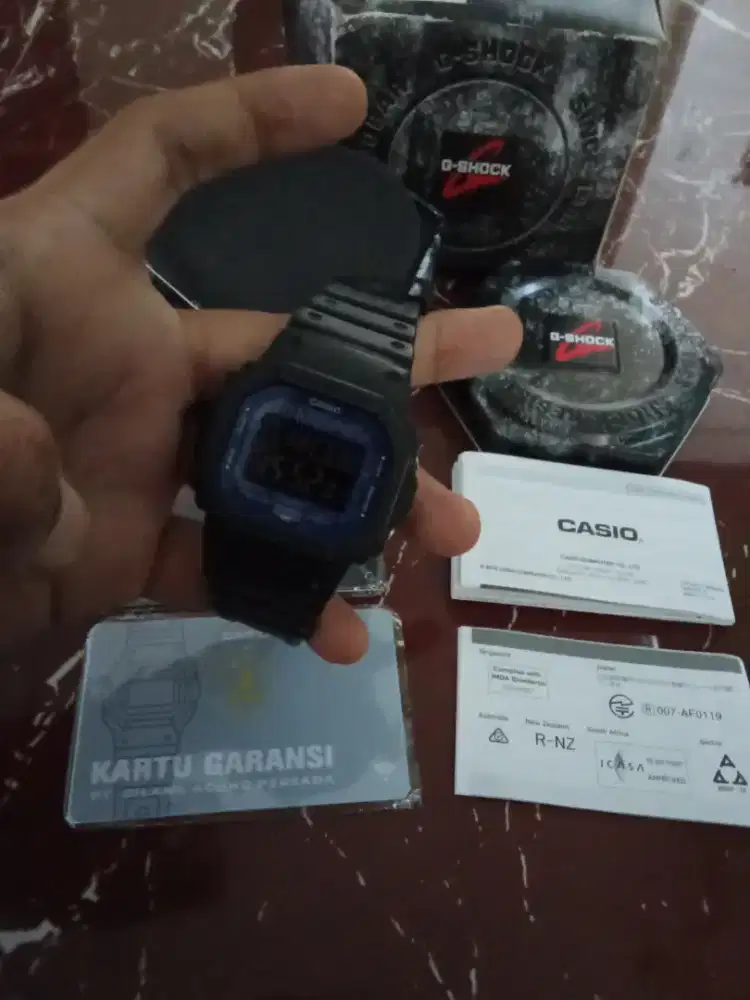 G-Shock GW-B5600BP
LIKE NEW 10000% MULUS TANPA MINUS 
full set