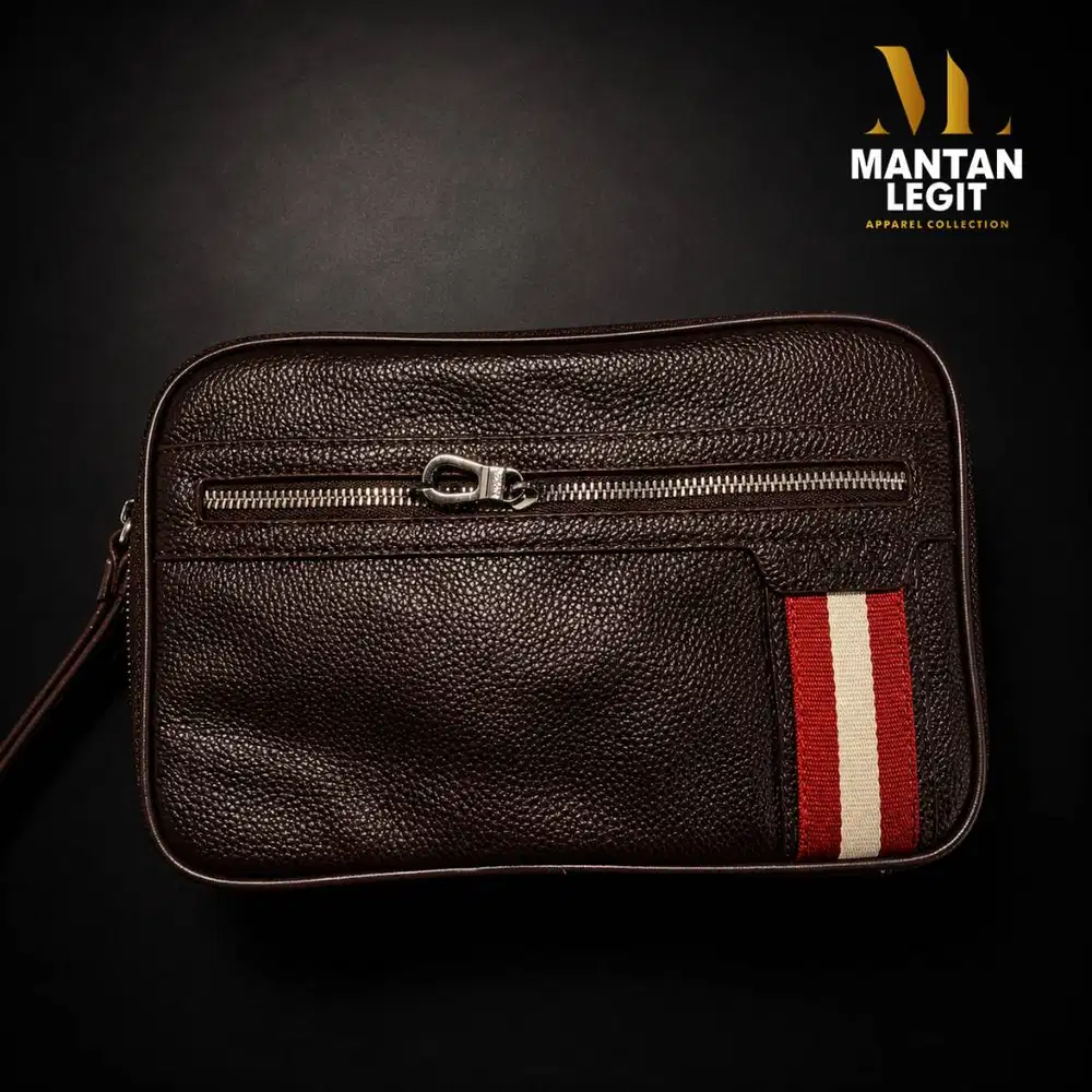 Handbag Bally Full Kulit Premium Elegant Luxury Style