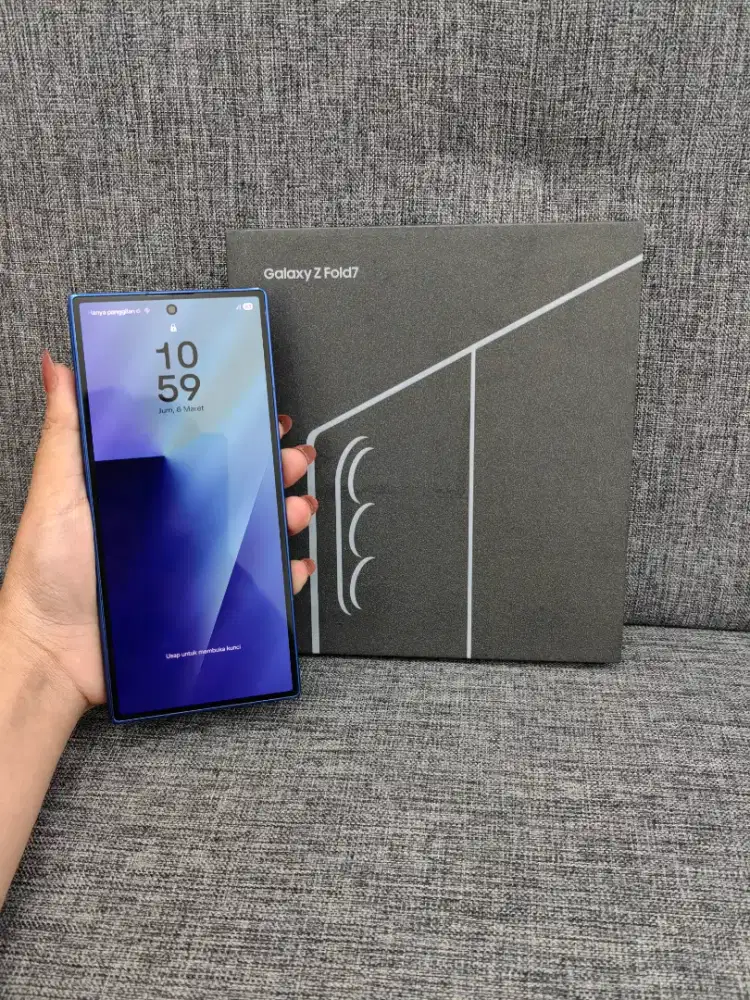 Samsung Z Fold 7 12/256 Fulset ori resmi sein no minus garansi