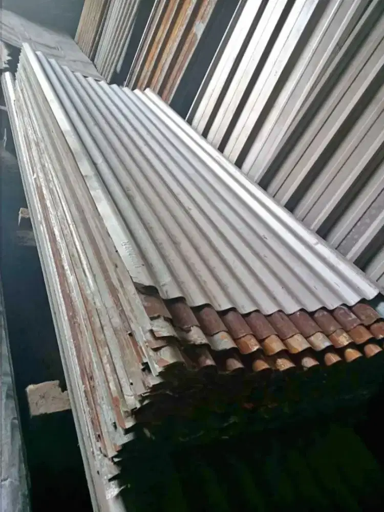 Jual seng gelombang 80x210 bekas