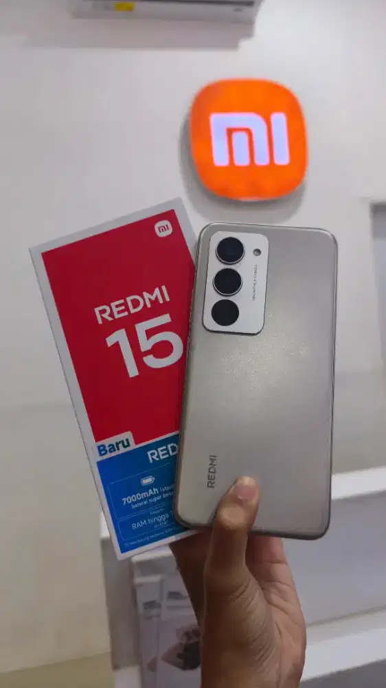 PROMO SPESIAL REDMI 15 RAM 8/128 GB NEW SEGEL