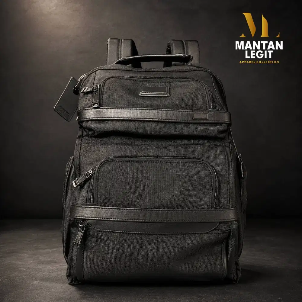 TUMI Alpha Backpack Premium Import Tas Ransel Kerja Travel Waterproof