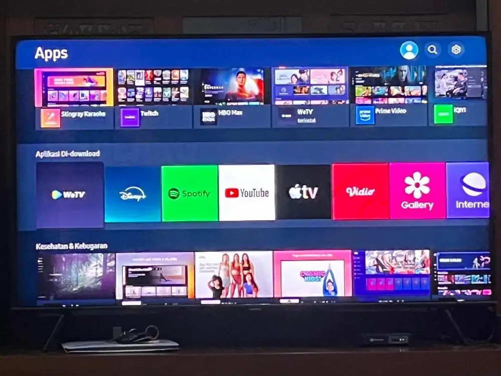 Samsung 43 QLED SMART TV