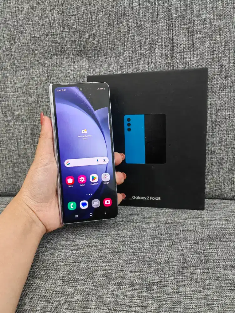 Samsung Z Fold 5 12/256 Fulset ori resmi sein no minus