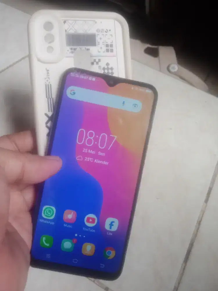 vivo Y91 2/32 layar bening gantian,mines kamera depan tiba2 ga kebuka