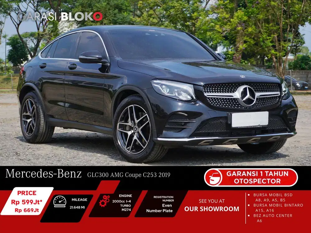 Mercedes-Benz GLC300 Coupè AMG C253 2019