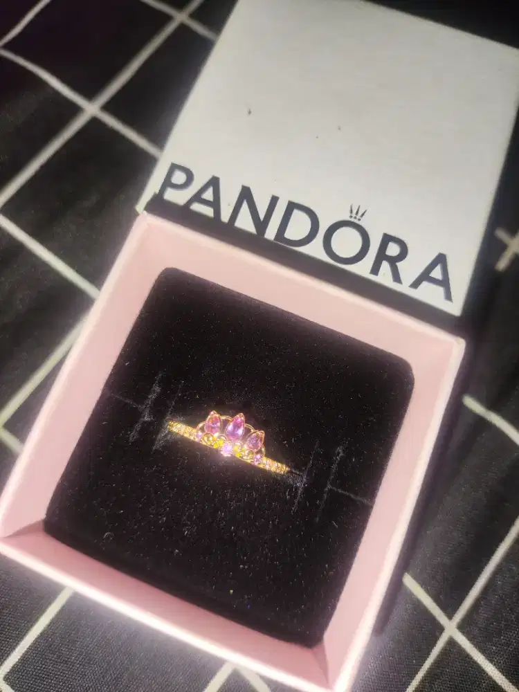 PANDORA X Rapunzel Ring GOLD
