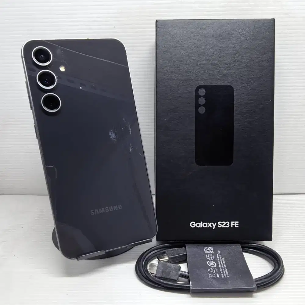 TERMURAH HOT SALE!  SAMSUNG GALAXY S23 FE 5G 8/128 GRAPHITE EX SEIN NO