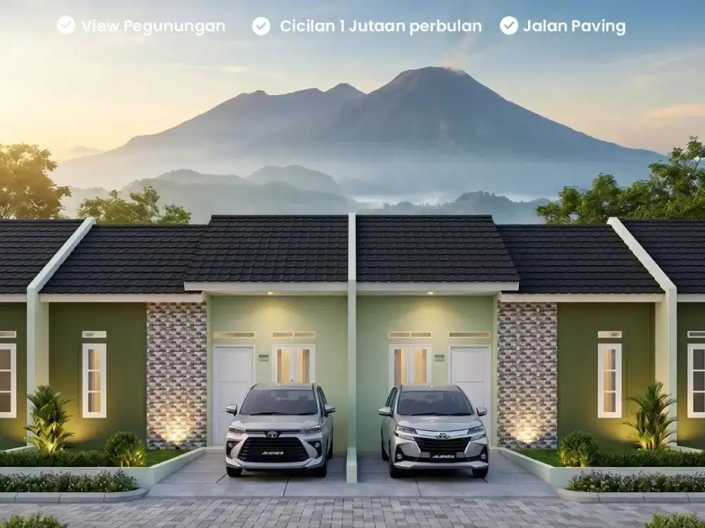 DIJUAL RUMAH - SUBSIDI CICILAN 1 JUTAAN PERBULAN, LOKASI SANGAT STRATEGIS DKAT STASIUN DAN AKSES TOL