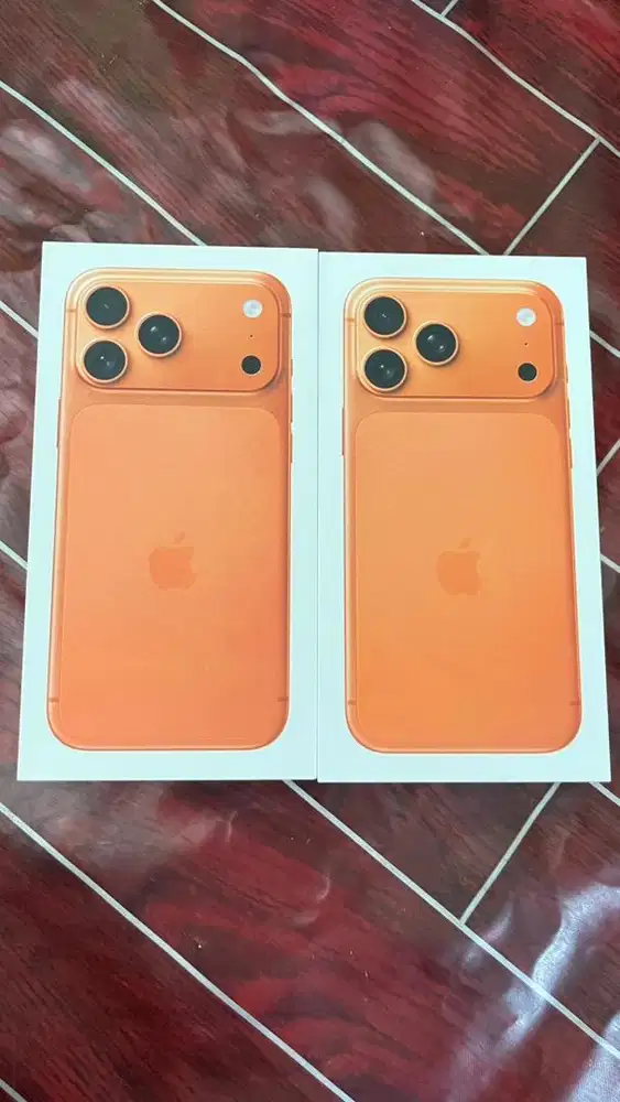 IPHONE 17 PRO MAX 256GB ORANGE NEW SEGEL RESMI