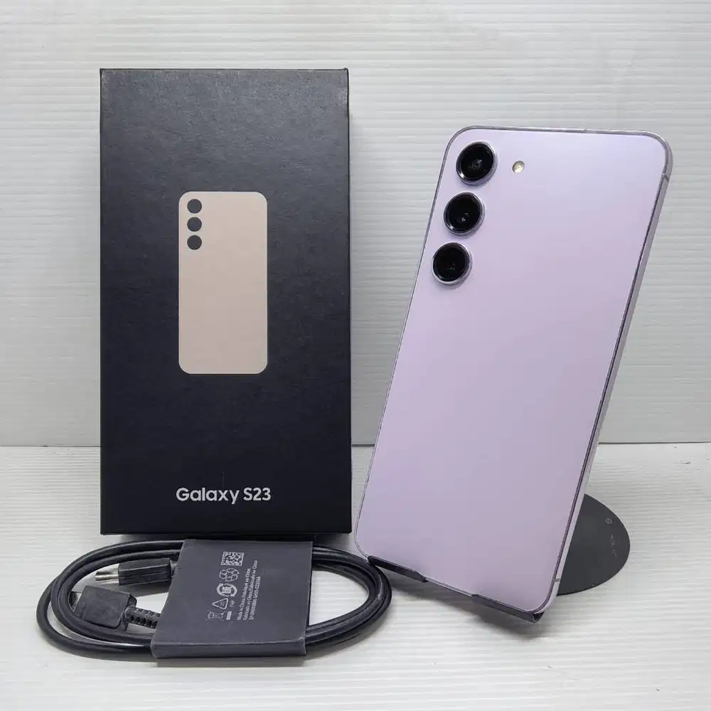 FULLSET SAMSUNG GALAXY S23 PLUS 5G 8/256 LAVENDER SEIN MULUS NO MINUS