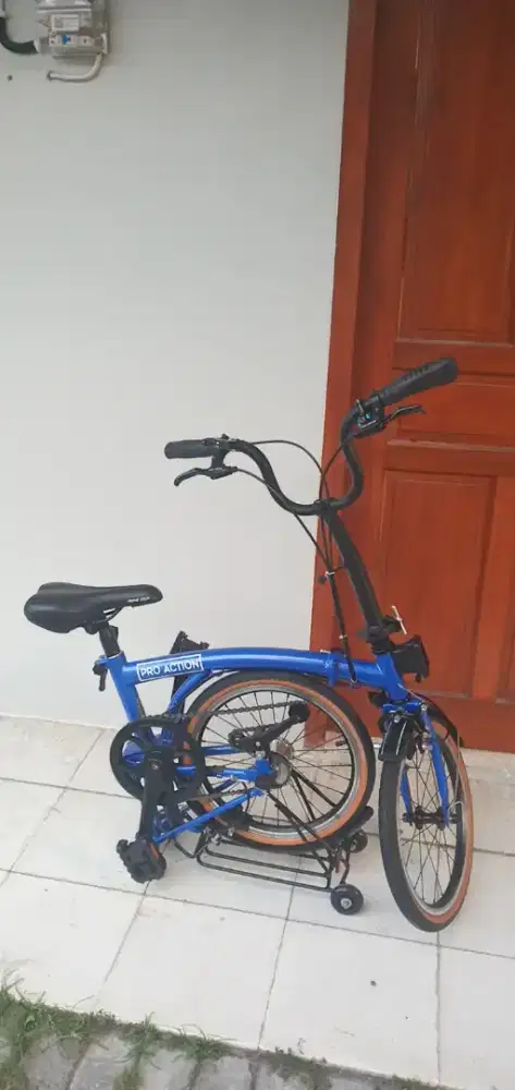 Sepeda Lipat Chromoly 20 Inc