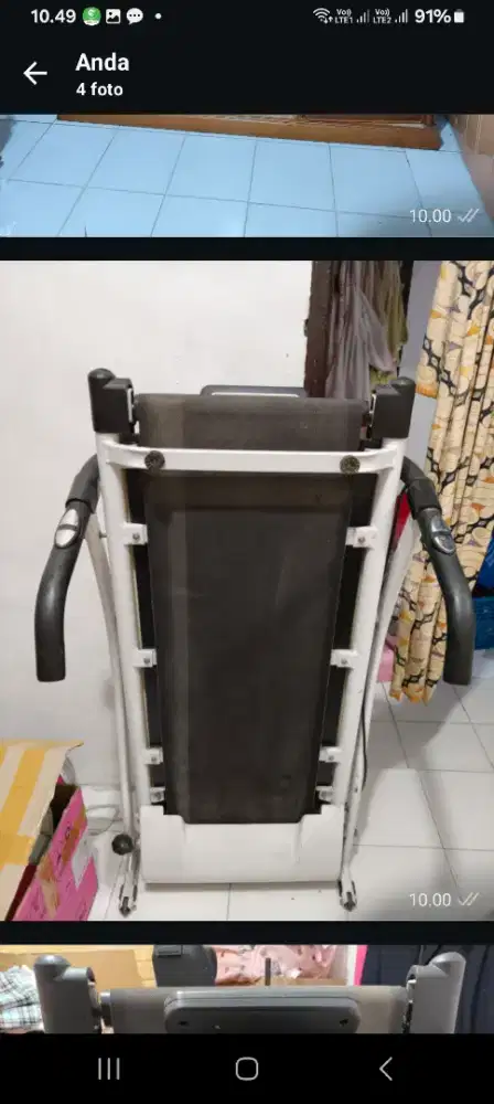 Tredmill ada indikator dgital nya