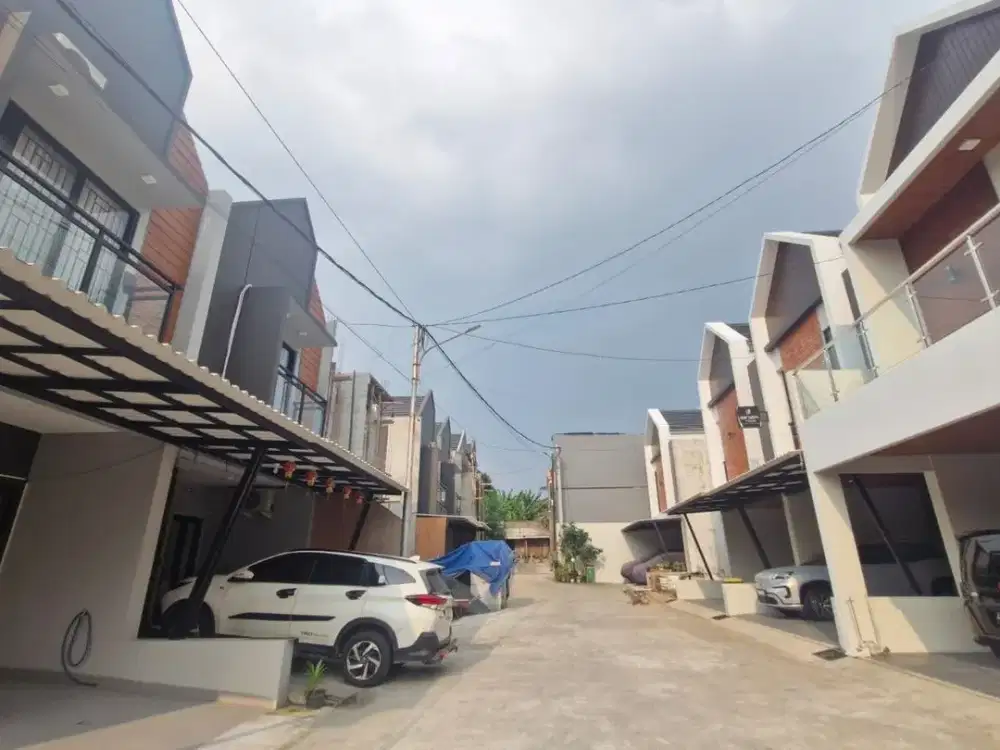 Rumah Dijual Bagus Siap Huni Dekat Dengan LRT & Toll Cibubur SHM DP 5% Bebas Banjir Bisa KPR