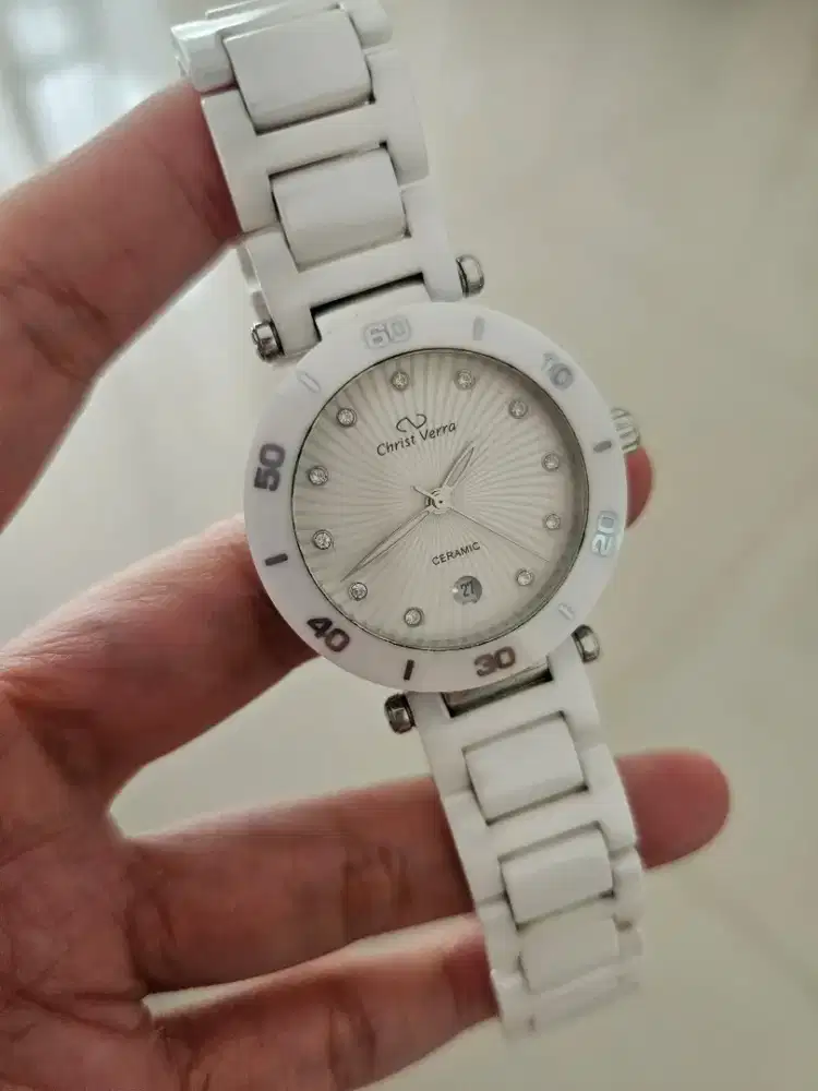 Jam tangan chrisvera ceramic