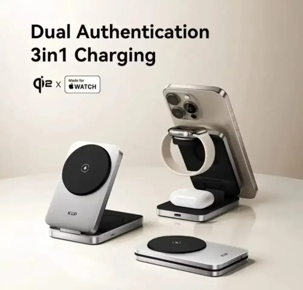 Kiif Wireless charging 3in1