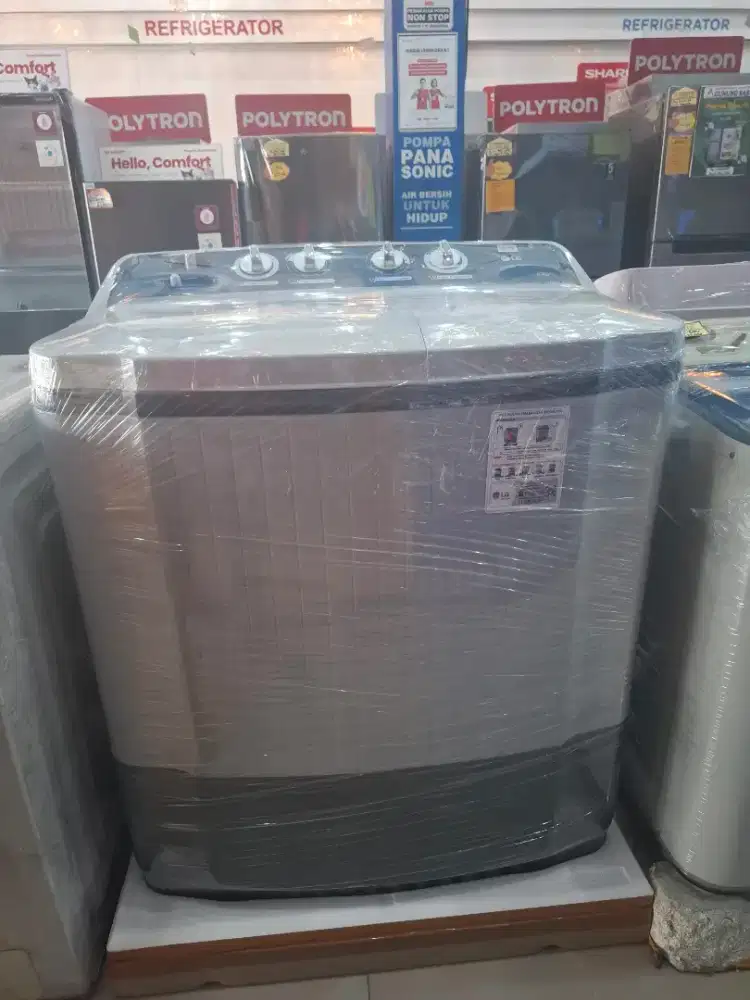 LG mesin cuci dua tabung 8kg