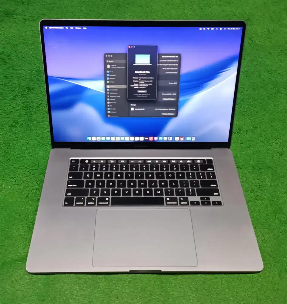 Apple Macbook Pro 2019 16inch i7 16/512 Grey Touchbar Dual VGA Murah